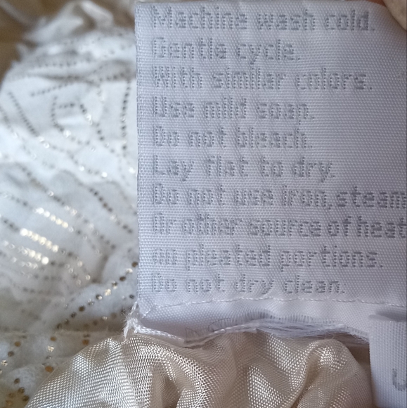 UBU Quilted Reversible Gold Swirl Cream Zip Jacket Blazer Like New - Picture 14 of 14